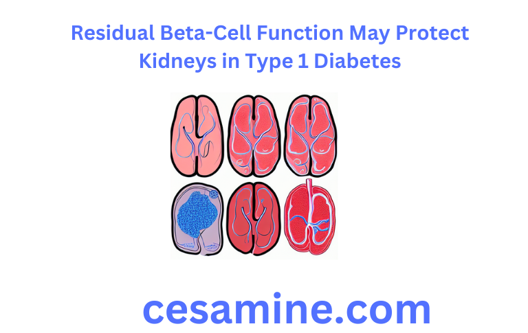 Residual Beta-Cell Function May Protect Kidneys in Type 1 Diabetes