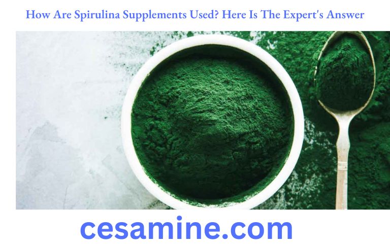 How Are Spirulina Supplements Used